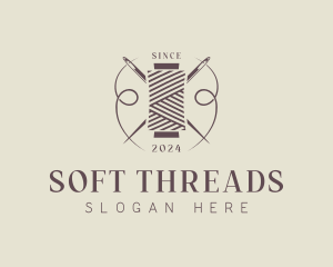 Needlecraft Sewing Thread logo design