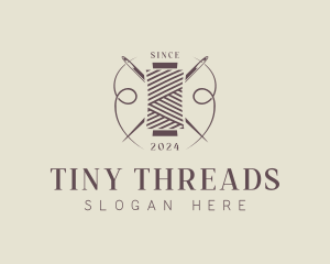 Needlecraft Sewing Thread logo design