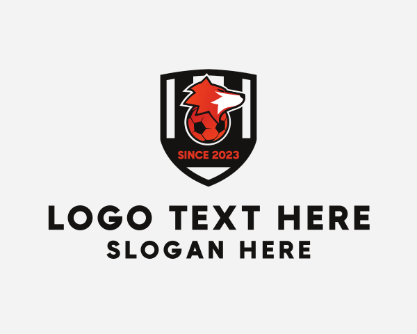 Badge - Fox Soccer Tournament logo design