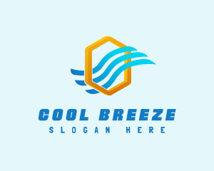 Air Conditioning - Cooling Air Conditioning logo design