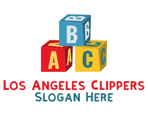 Kiddie Alphabet Blocks Logo
