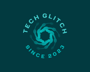 Circuit Tech AI Developer logo design