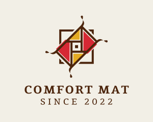Mat - Antique Carpet Fabric logo design
