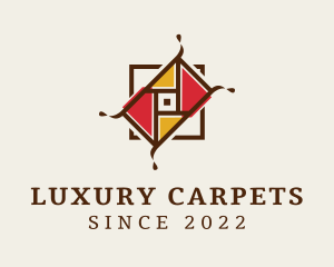 Carpet - Antique Carpet Fabric logo design