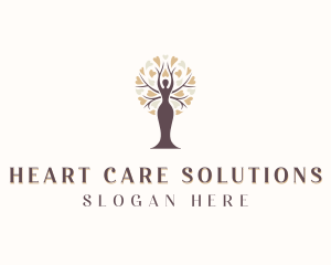 Woman Tree Spa logo design