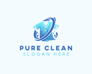 Detergent - Shirt Wash Laundry logo design