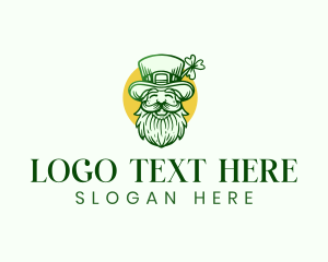 Hat - Leprechaun Irish Folklore logo design