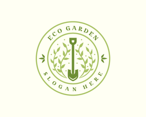 Shovel Leaf Landscaping  logo design