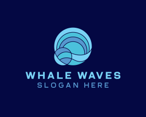 Tsunami Ocean Wave logo design