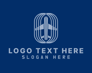 Travel Blogger - Blue Aviation Academy logo design