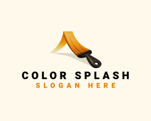 Mural - Painting Brush Mural logo design