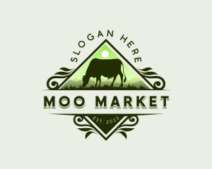 Cattle Livestock Farm logo design