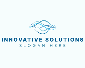 Innovation - Wave Innovation Tech logo design