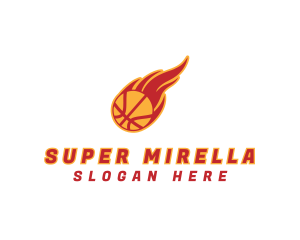 Federation - Basketball Team Fire logo design