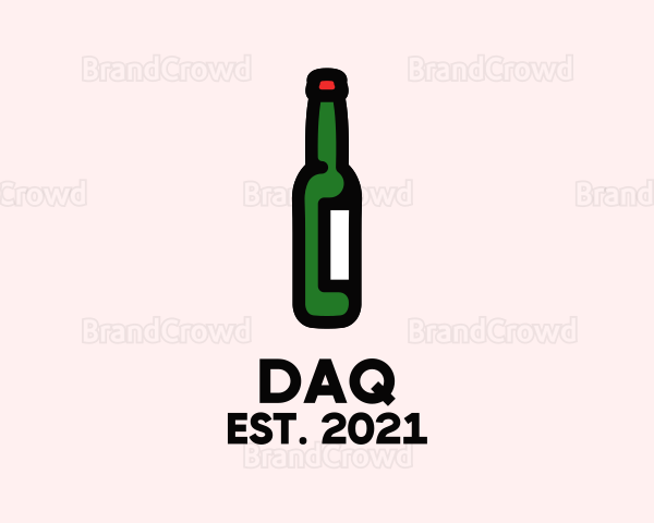 Wine Drink Bottle Logo