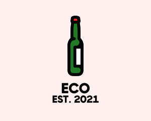 Soda - Wine Drink Bottle logo design