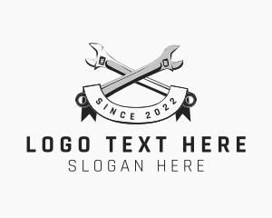 Engine Repair - Mechanic Wrench Repair logo design