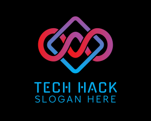 Tech Infinity Network logo design