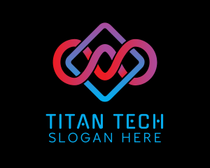 Tech Infinity Network logo design