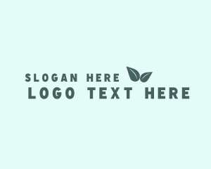 Vegan - Natural Leaf Herbal logo design