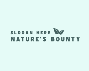 Natural Leaf Herbal logo design