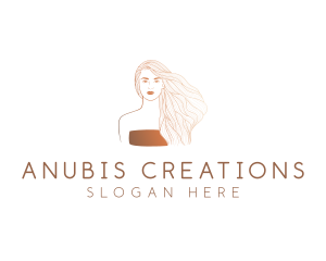 Beauty Cosmetics Woman logo design