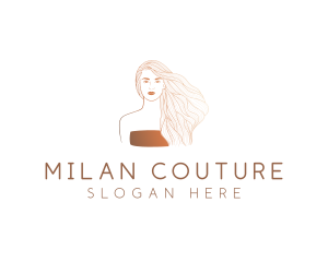 Beauty Cosmetics Woman logo design