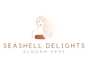 Beauty Cosmetics Woman logo design