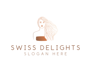 Beauty Cosmetics Woman logo design