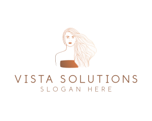 Beauty Cosmetics Woman logo design