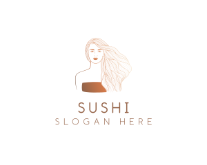 Beauty Cosmetics Woman logo design