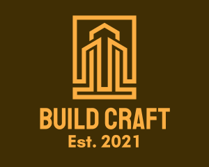 City Building Frame logo design