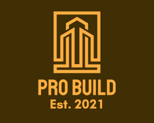 City Building Frame logo design