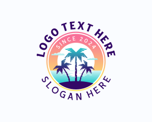 Travel - Travel Island Vacation logo design