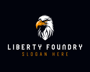 Patriotic Eagle Bird logo design