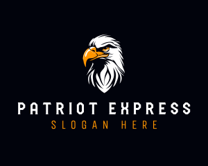 Patriotic Eagle Bird logo design