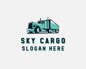 Trucking Mover Cargo logo design