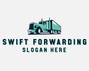 Trucking Mover Cargo logo design