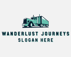 Roadie - Trucking Mover Cargo logo design