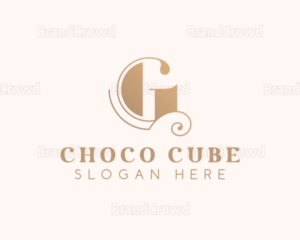 Stylish Styling Boutique Letter G Logo