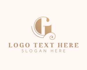 Interior Design - Stylish Styling Boutique Letter G logo design