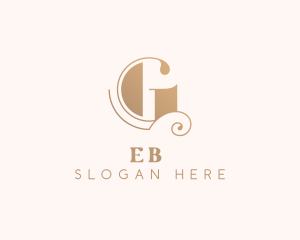 Stylish Styling Boutique Letter G Logo