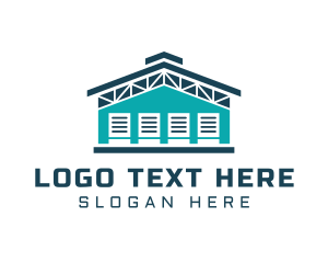 Stockroom - Freight Storage Warehouse logo design