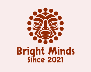 Inca - Tribal Maori Face Art logo design