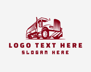 Tanker - Automotive Tanker Truck logo design