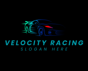 Fast Racing Car logo design