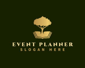 Deluxe - Tree Book Education logo design
