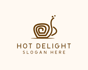 Swirl Snail Cup logo design