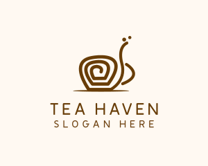 Swirl Snail Cup logo design