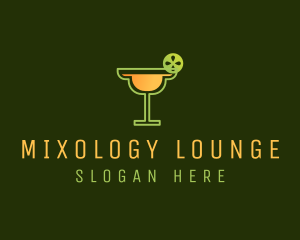 Cocktail - Lime Margarita Cocktail logo design